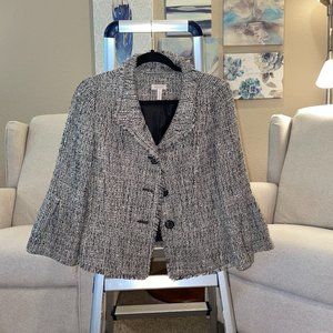 Madison - Grey Tweed Blazer/Size 6